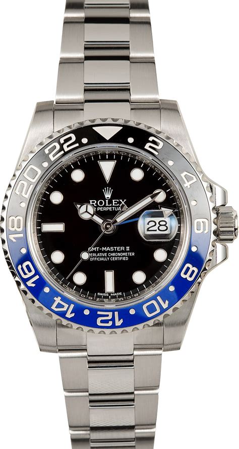 rolex batman model 116710